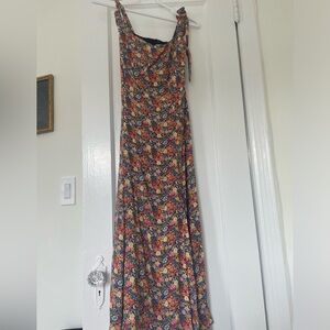 Sezane floral dress